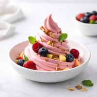 Frozen Fruit Yogurt for Ice Cream Machine