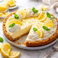 Frozen Lemon Cream Pie