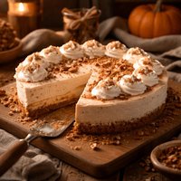 Frozen Pumpkin Mousse Pie
