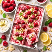 Frozen Raspberry Dessert
