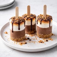 Frozen Smores Pops