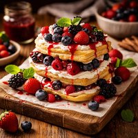 Fruit and Berry Dessert
