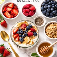 Fruit and Fiber Parfait Ww Friendly 1 Point