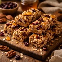 Fruit and Pecan Granola Bars