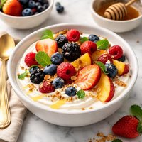 Fruit and Sour Cream