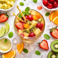 Fruit Cocktail Drink Non Alcoholic