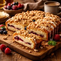Fruit Filled Cream Cheese Coffee Cake