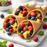 Fruit in Cones