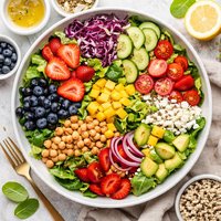 Fruit N Veggie Salad