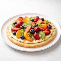 Fruit Pizza with Orange Glaze