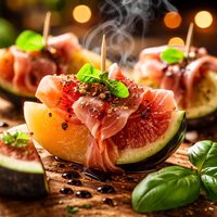Fruit Prosciutto Appetizers