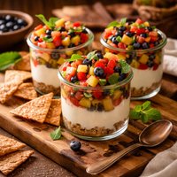 Fruit Salsa Parfaits