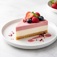 Fruit Smoothie No Bake Cheesecake
