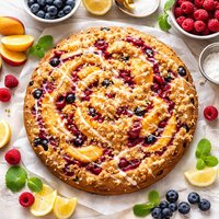Fruit Swirl Coffee Cake