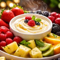 Fruit Tray and Dip