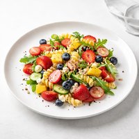 Fruit Vegetable Pasta Salad