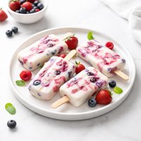 Fruit Yogurt Popsicles