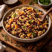 Fruited Barley and Wild Rice Pilaf Recipe