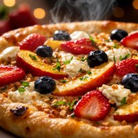 Fruited Cheese Pizza