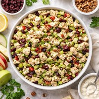 Fruited Chicken Salad No Grapes