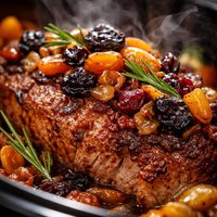 Fruited Pork Roast Crock Pot