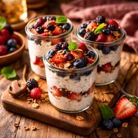 Fruitful Cottage Parfaits