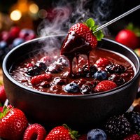 Fruits of the Forest Fondue
