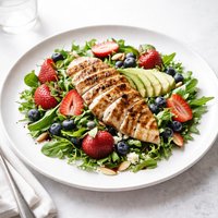 Fruity Grilled Chicken Salad Supper