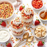 Fruity Pebbles Parfait