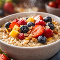 Fruity Porridge Microwave