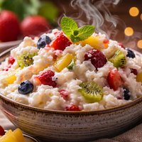 Fruity Rice Meringue