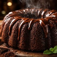 Fudge Brownie Bundt Cake