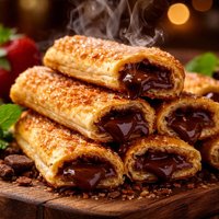 Fudge Filled Dessert Strips