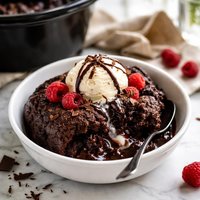 Fudge Pudding Cake for the Slow Cooker
