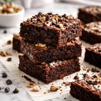 Fudgy Almost Guiltless Vegan Brownies
