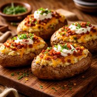 Fully Loaded Twice Baked Tatoes