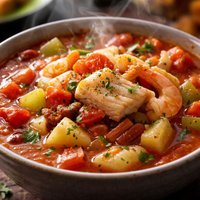 Fulton Fish Market Chowder Manhattan Chowder