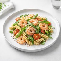 Fusilli with Shrimp and Arugula