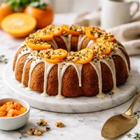 Fuyu Bundt Cake