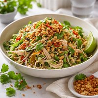 Ga Xe Phai Shredded Cabbage and Chicken Salad