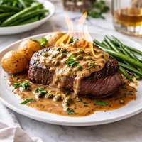 Gaelic Steak Flambe