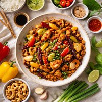 Gai Pad Med Mak Muey