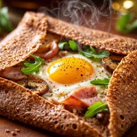 Galette De Bretagne Buckwheat Crepes from Brittany France