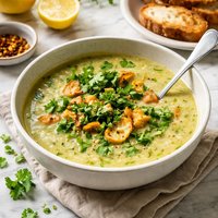 Gar Leeky Cilantro Potato Soup