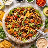 Garbage Bag Taco Salad