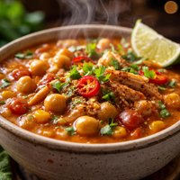 Garbanzo Chipotle Soup Chowder