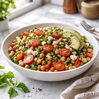 Garbanzo Vegetable Salad