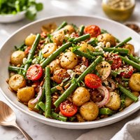Garden Bean and Potato Salad with Balsamic Vinaigrette