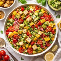 Garden Gazpacho Salad