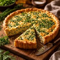 Garden Herb Quiche Homemade Gourmet